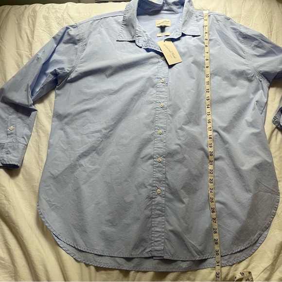 NWT Universal Thread Light Blue Button Down Cotton Shirt size XL - Picture 6 of 8